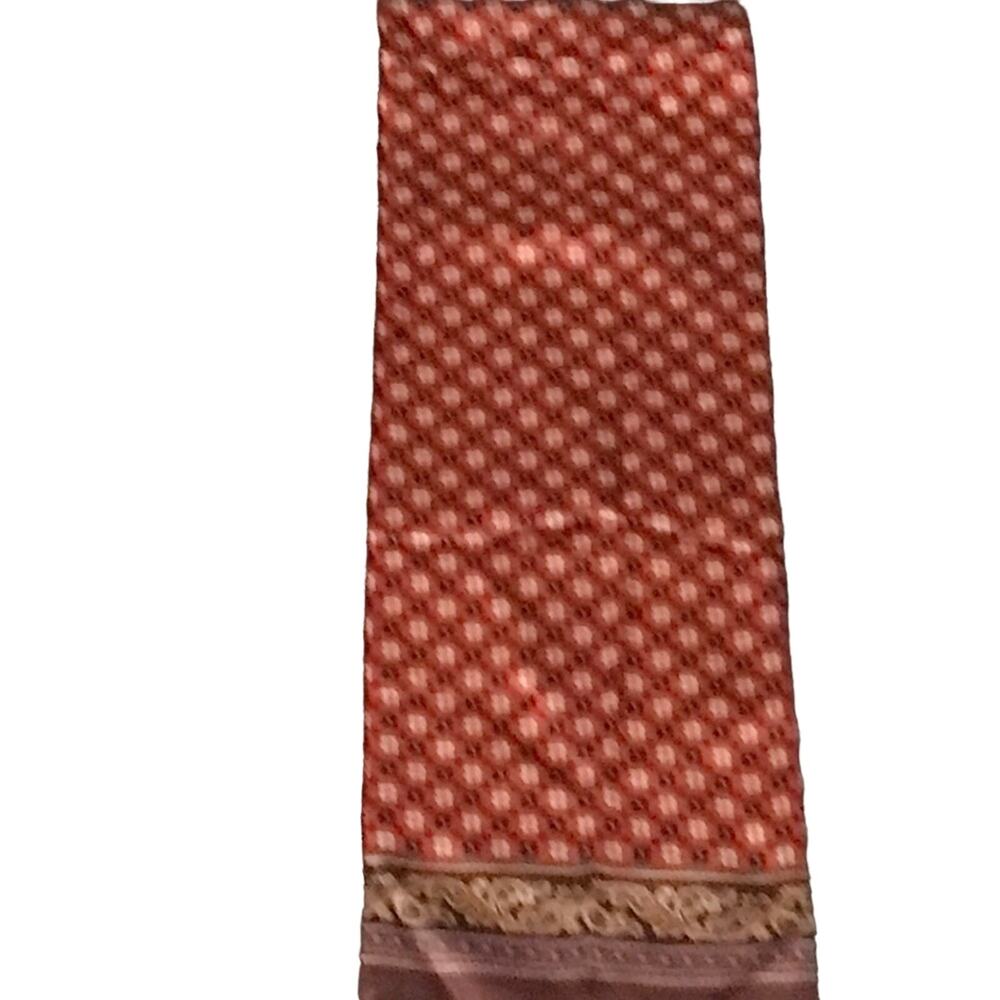 Rochas Paris Silk Scarf. OS